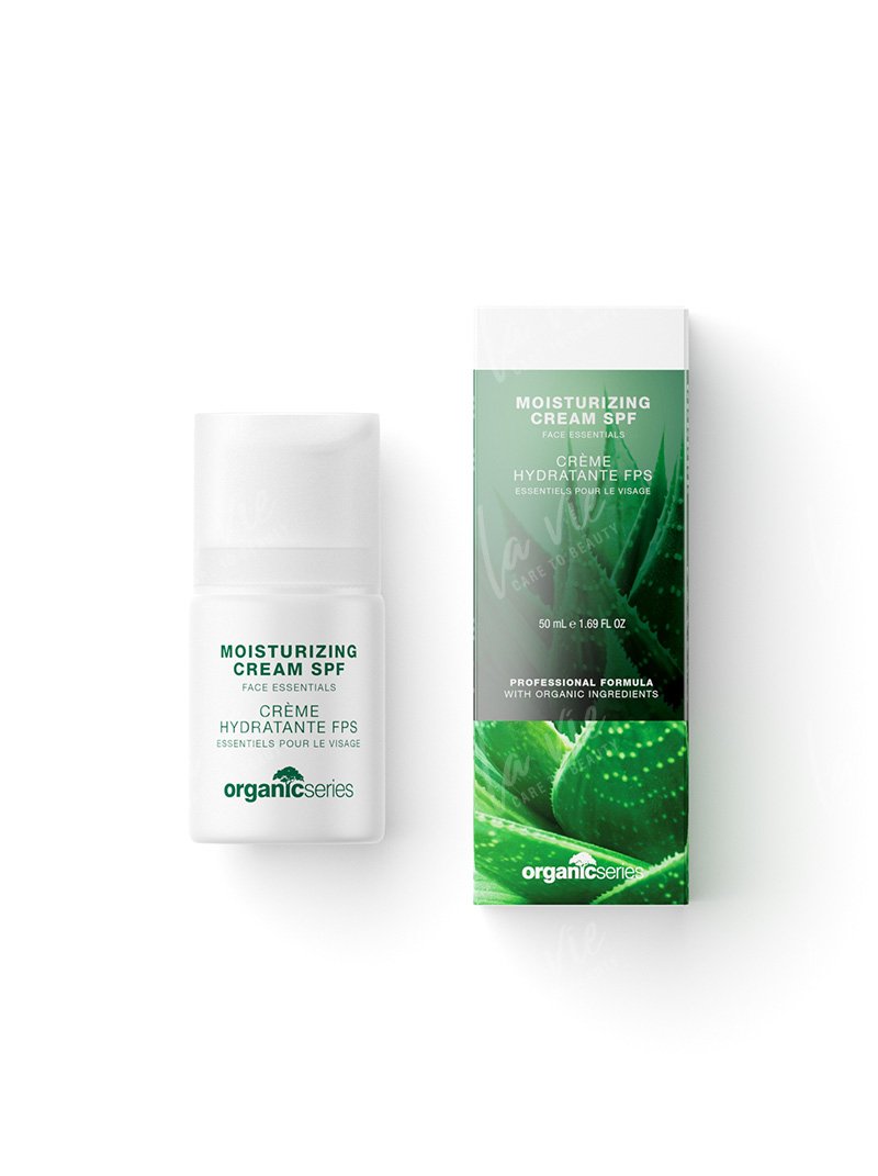 Organic Series - Krem nawilżający z naturalnym filtrem SPF - średnia ochrona 50 ml