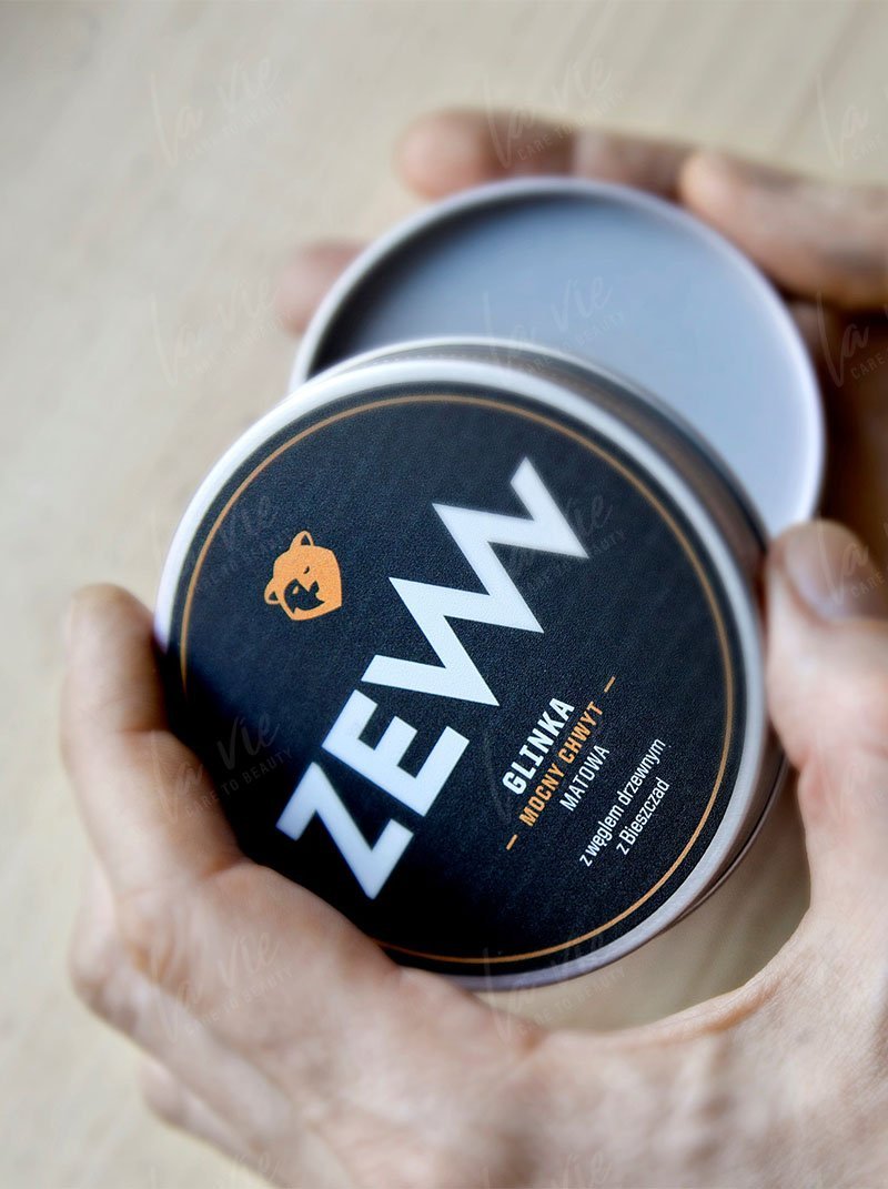 ZEW for Men  - Glinka do włosów z węglem drzewnym