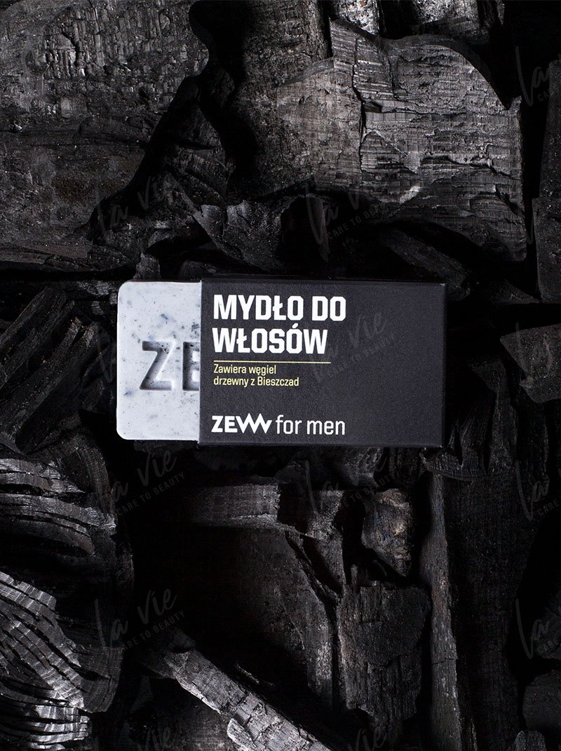 ZEW for Men  - Mydło do włosów z węglem drzewnym
